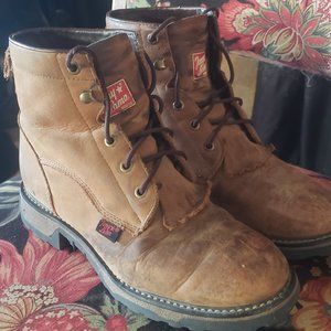 Women's Tony Lama Leather Work Boots
